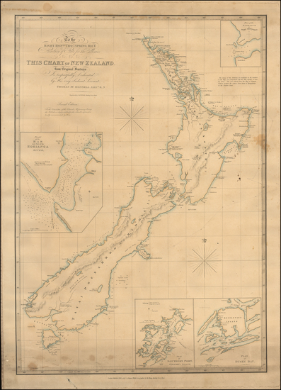 0-New Zealand Map By James Wyld