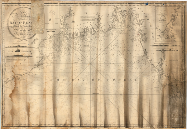 7-India Map By J.W. Norie & Co.