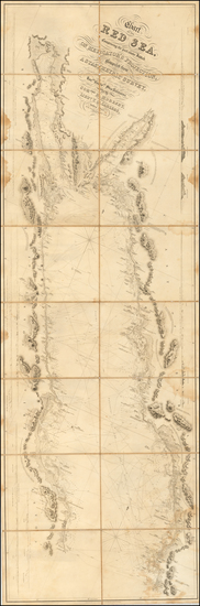 41-Middle East, Holy Land and Egypt Map By J & C Walker / East India Company