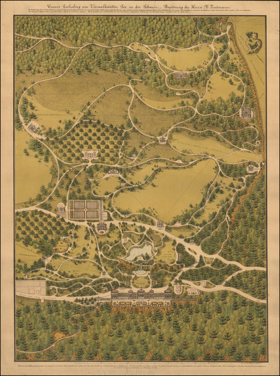 21-Switzerland Map By Franz Xaver Heissinger