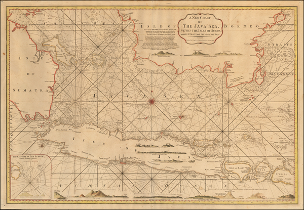 52-Southeast Asia and Indonesia Map By James Whittle  &  Robert Laurie