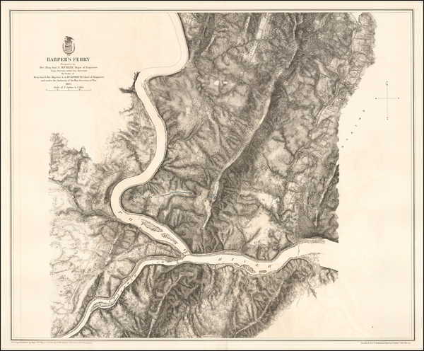 11-West Virginia Map By U.S. War Department