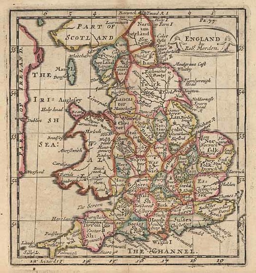 32-Europe and British Isles Map By Robert Morden