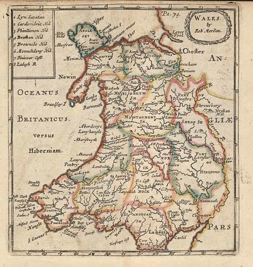 43-Europe and British Isles Map By Robert Morden