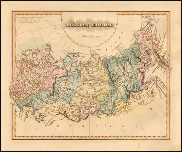 65-Russia and Russia in Asia Map By Fielding Lucas Jr.