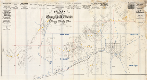 10-Colorado and Colorado Map By Wheeler & Hurlburt