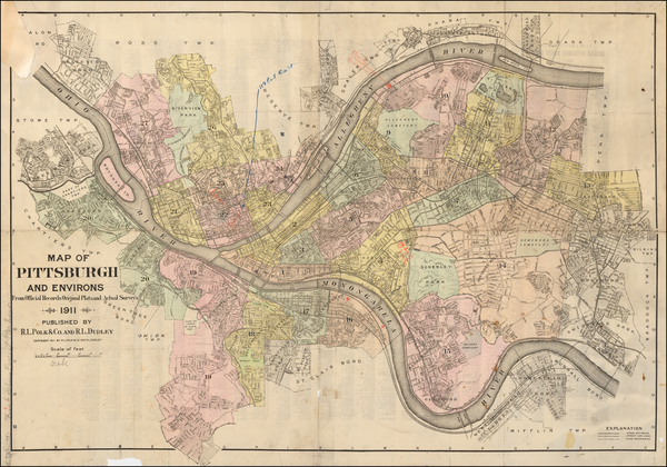 30-Pennsylvania Map By R.L. Polk