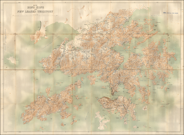 89-Hong Kong Map By Royal School of Military Engineering