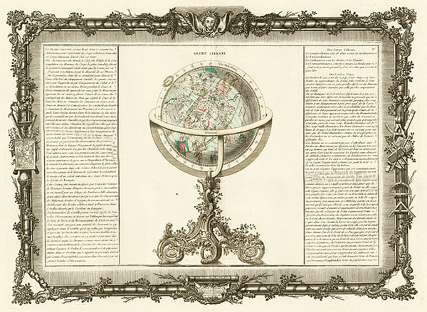 59-World, Celestial Maps and Curiosities Map By Buy de Mornas