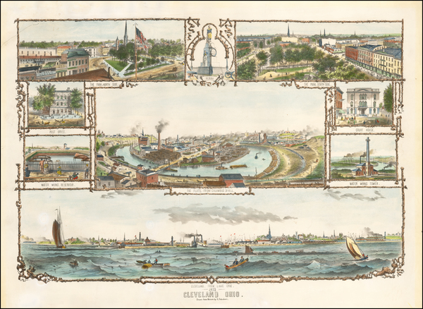 4-Ohio Map By Orlando V. Schubert