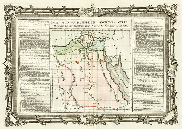 27-Africa and North Africa Map By Buy de Mornas