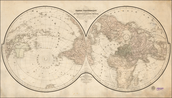 63-World Map By Pyotr Vorobiyov