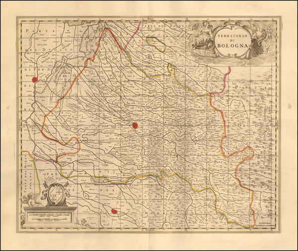 0-Northern Italy Map By Peter Schenk  &  Gerard Valk