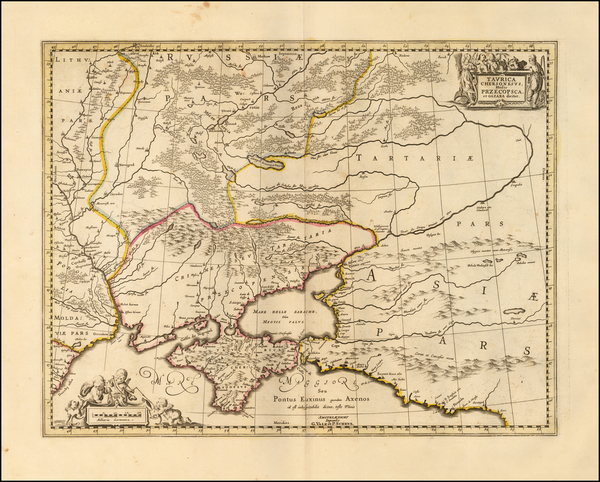 89-Russia and Ukraine Map By Peter Schenk / Gerard Valk