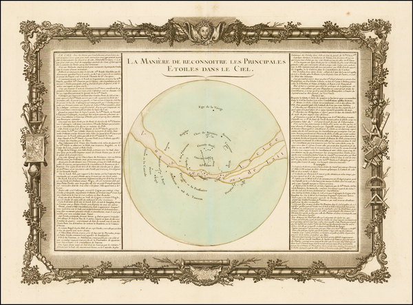 79-Celestial Maps Map By Buy de Mornas