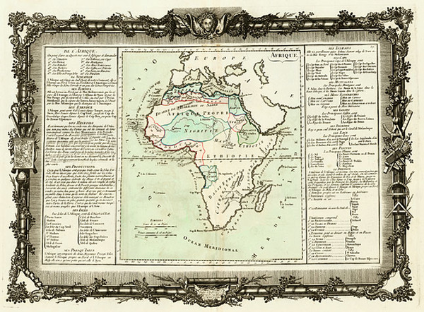 79-Africa and Africa Map By Buy de Mornas