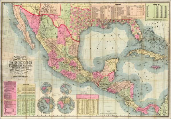 58-Florida, South, Texas, Southwest, Mexico, Caribbean & Central America, Caribbean and Centra