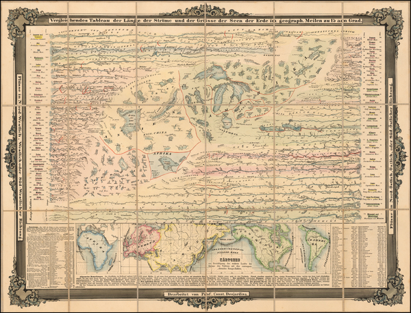 4-Curiosities and Mountains & Rivers Map By Constantin Desjardins