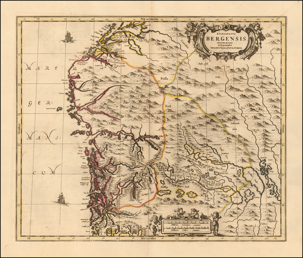 73-Norway Map By Peter Schenk  &  Gerard Valk