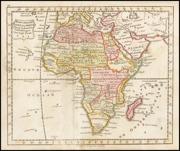 16-Africa Map By Jan Barend Elwe