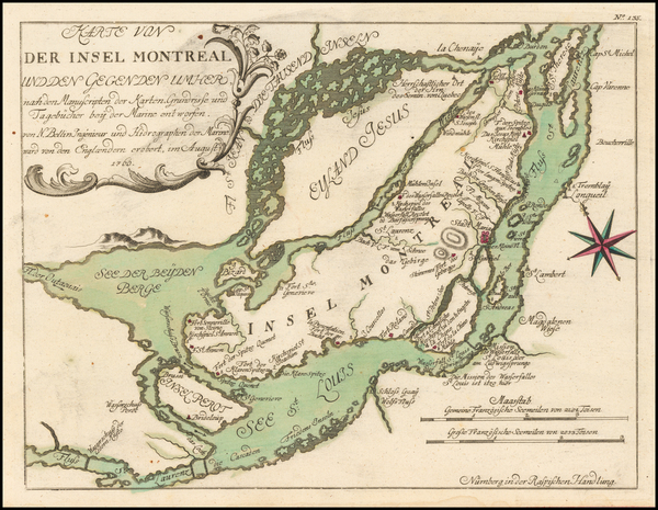 87-Canada and Eastern Canada Map By Gabriel Nikolaus Raspe