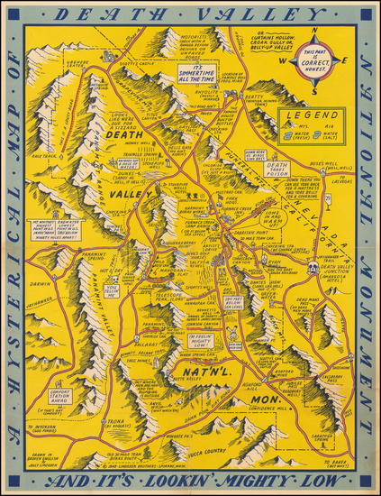 41-Pictorial Maps and California Map By Lindgren Brothers