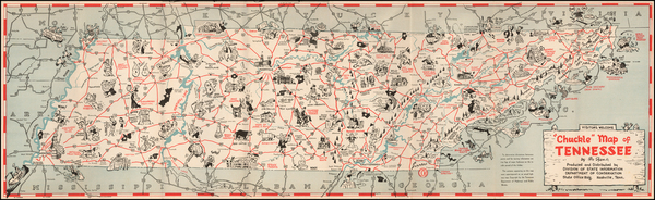 30-Tennessee Map By Bill Dyer