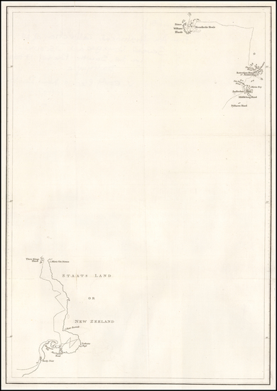 96-New Zealand and Other Pacific Islands Map By Alexander Dalrymple