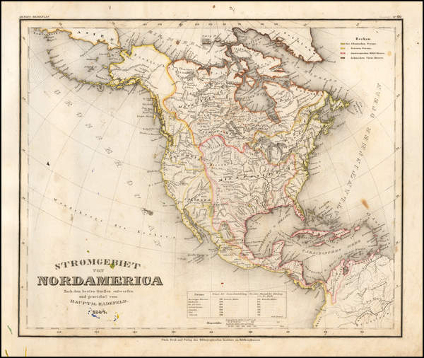 35-North America Map By Joseph Meyer