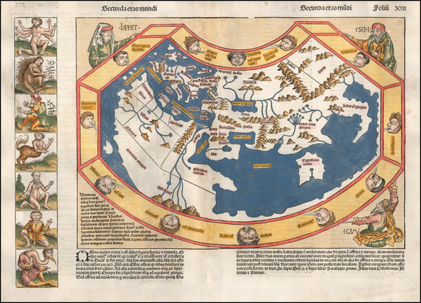 6-World Map By Hartmann Schedel