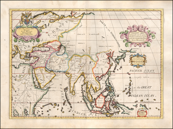 38-Asia Map By Edward Wells