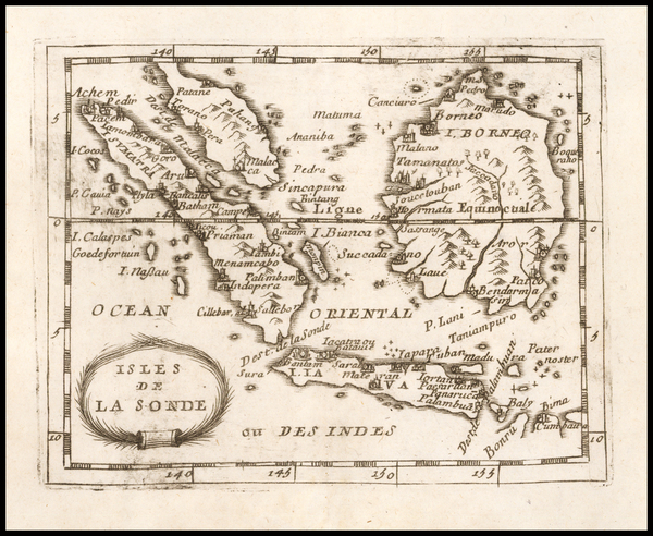 8-Southeast Asia, Singapore, Indonesia and Malaysia Map By Pierre Du Val