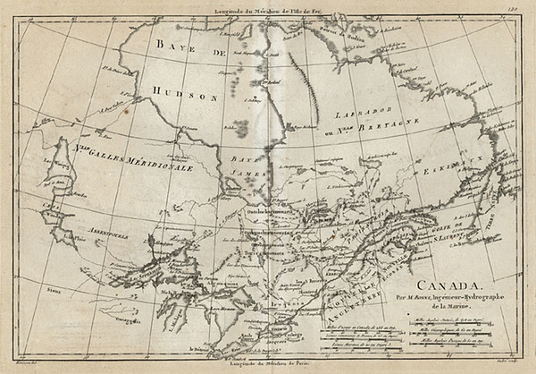 100-Canada Map By Rigobert Bonne