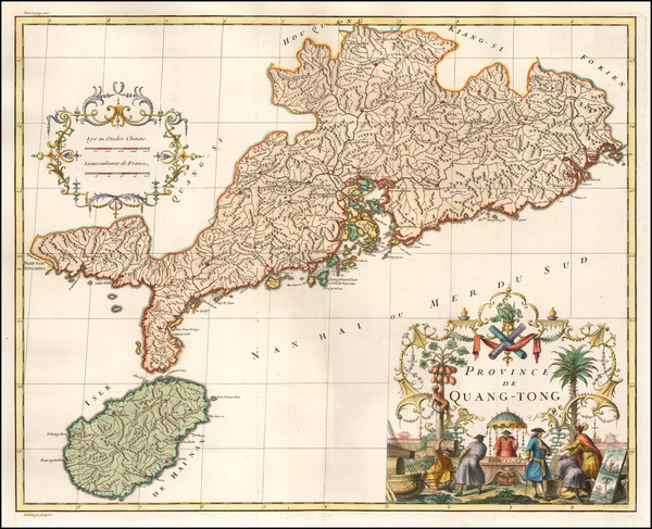 84-China Map By Jean-Baptiste Bourguignon d'Anville