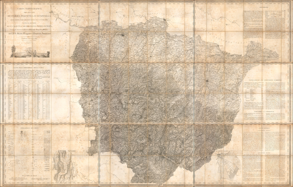 51-Northern Italy Map By Instituto Geografico Militaria 