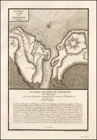 55-New York State and Eastern Canada Map By Lieut Therbu