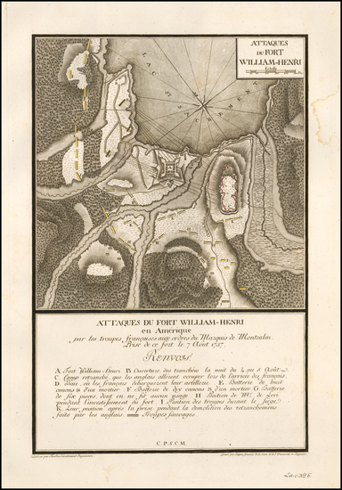 28-New York State and Canada Map By Lieut Therbu