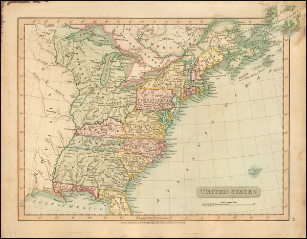 31-United States Map By Charles Smith