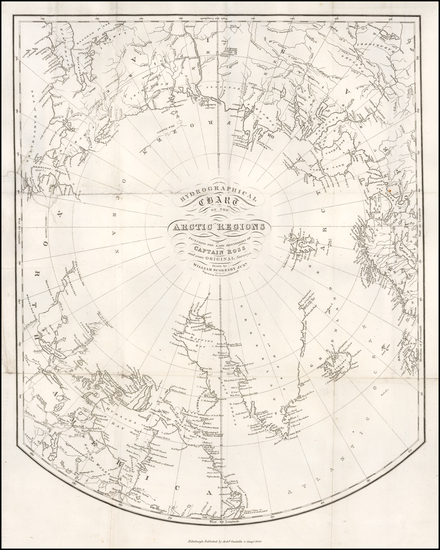 40-Polar Maps Map By William Home Lizars