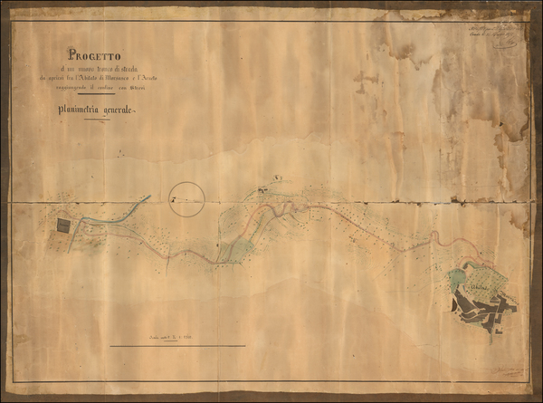 52-Northern Italy Map By Anonymous