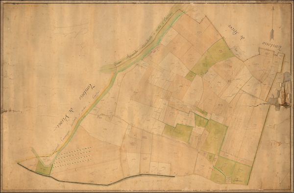 65-Northern Italy Map By Anonymous