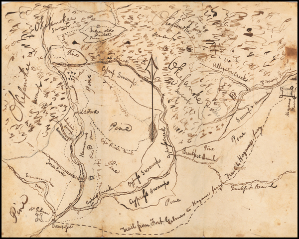 13-Florida and Georgia Map By Anonymous