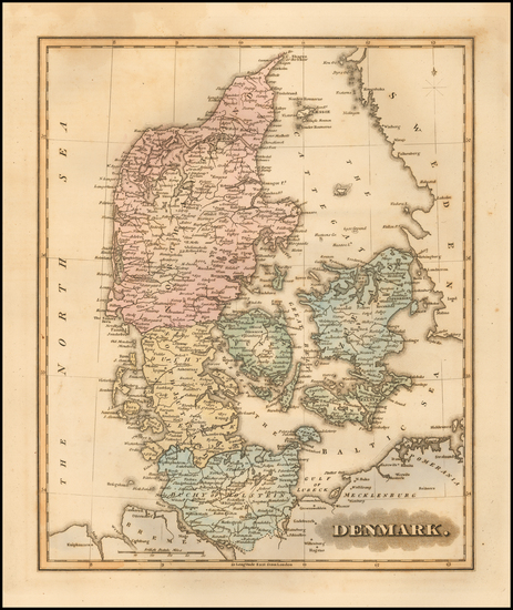 38-Denmark Map By Fielding Lucas Jr.