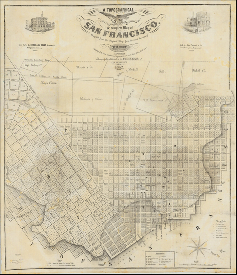 54-San Francisco & Bay Area Map By William Eddy  &  Alexander Zakreski