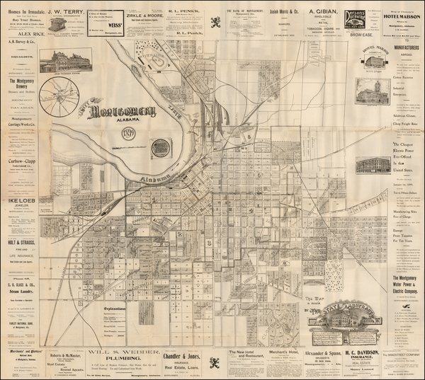 77-Alabama Map By State Abstract Company