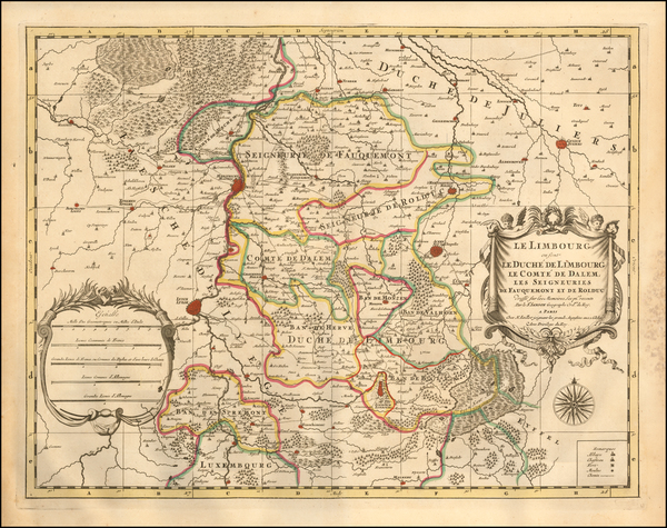 12-Netherlands Map By Alexis-Hubert Jaillot