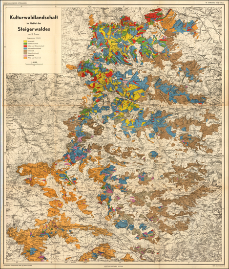 64-Süddeutschland Map By 