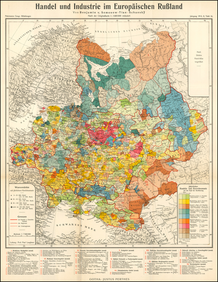 16-Russia Map By Augustus Herman Petermann