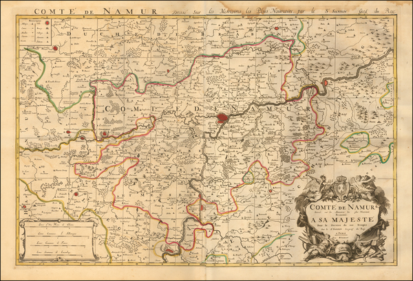41-Netherlands Map By Alexis-Hubert Jaillot
