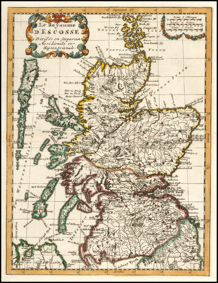 0-Scotland Map By Anonymous